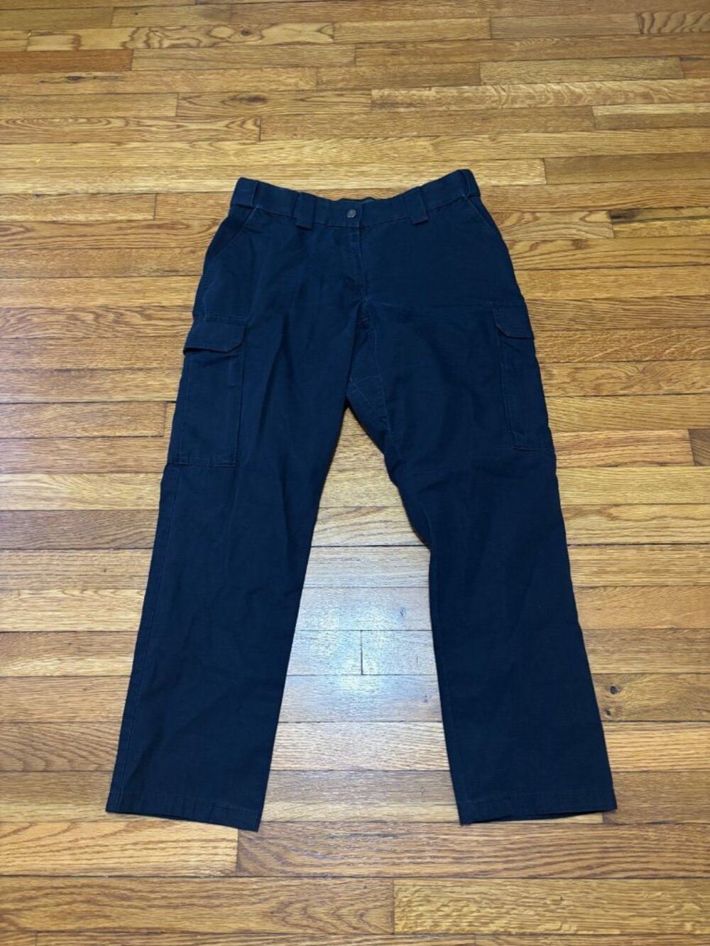 5.11 Tactical Pants Womens Size 12 Navy Blue Canvas Cargo Utility Outdoor Work